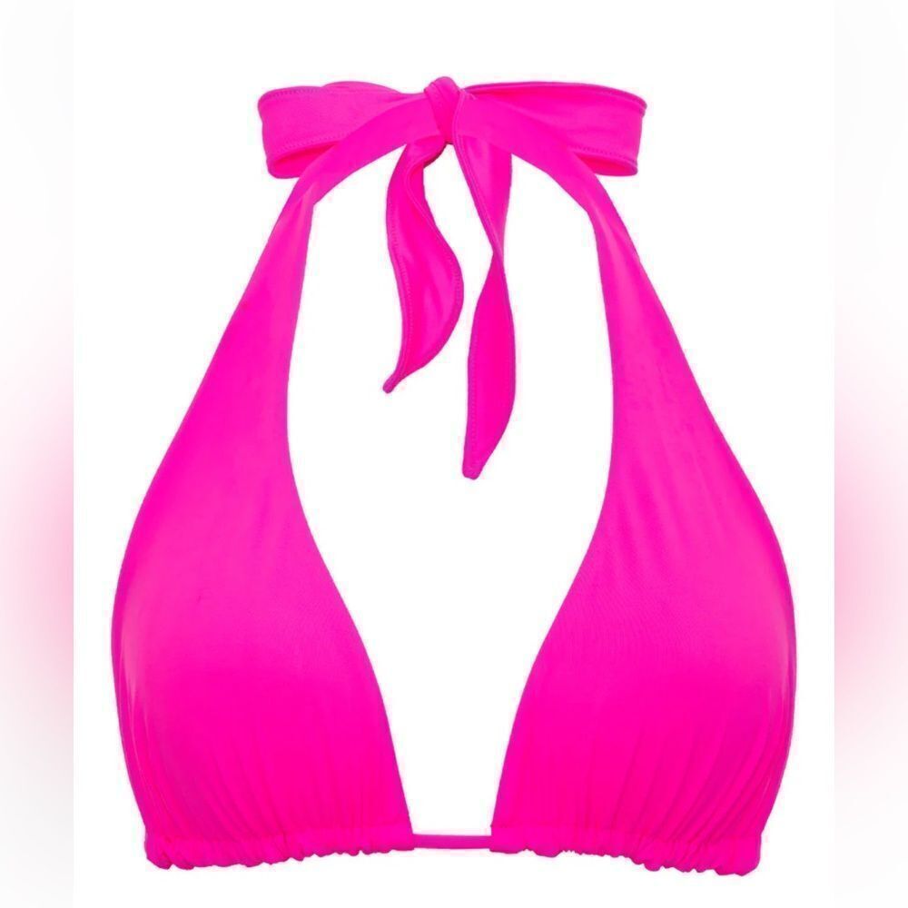 Tempt Me Vibrant Pink Bikini Top, Size M‎